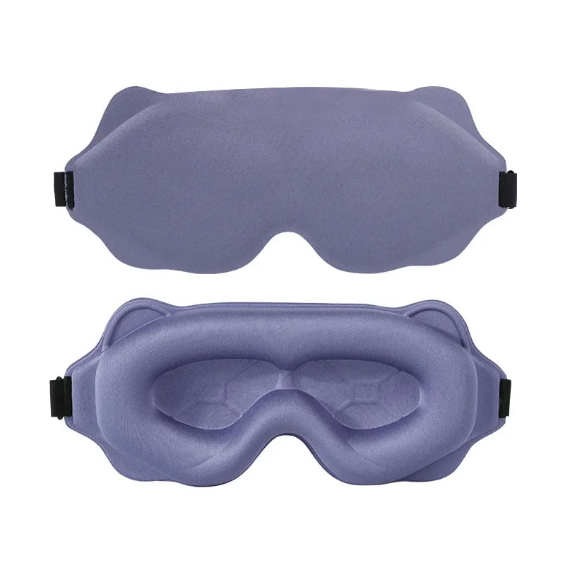 Weighted  Sleep Eye Mask - Pressure-Free Blackout Design for Ultimate Comfort