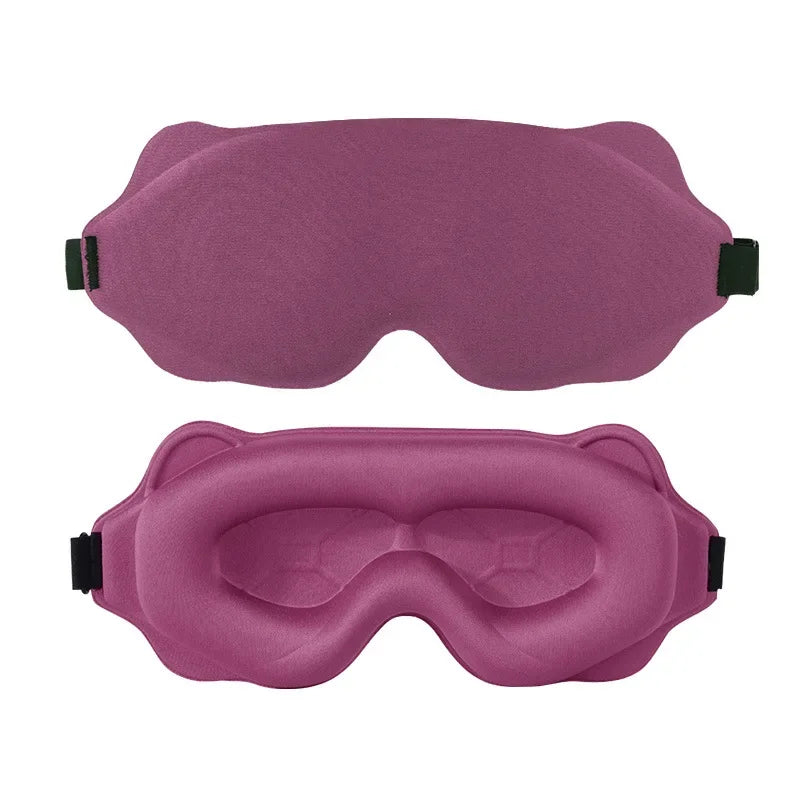 Weighted  Sleep Eye Mask - Pressure-Free Blackout Design for Ultimate Comfort
