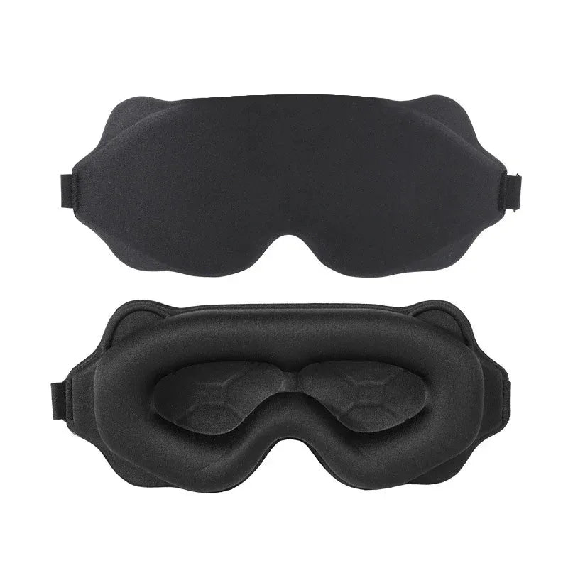 Weighted  Sleep Eye Mask - Pressure-Free Blackout Design for Ultimate Comfort