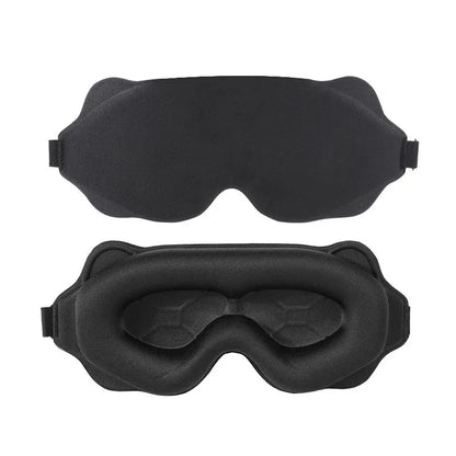 Weighted  Sleep Eye Mask - Pressure-Free Blackout Design for Ultimate Comfort
