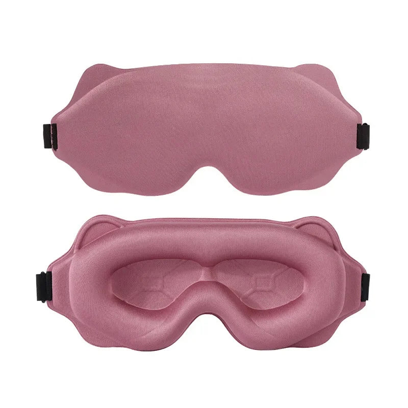 Weighted  Sleep Eye Mask - Pressure-Free Blackout Design for Ultimate Comfort
