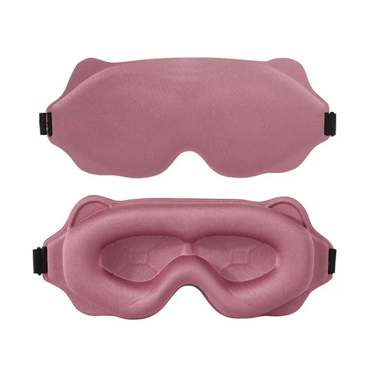 Weighted  Sleep Eye Mask - Pressure-Free Blackout Design for Ultimate Comfort