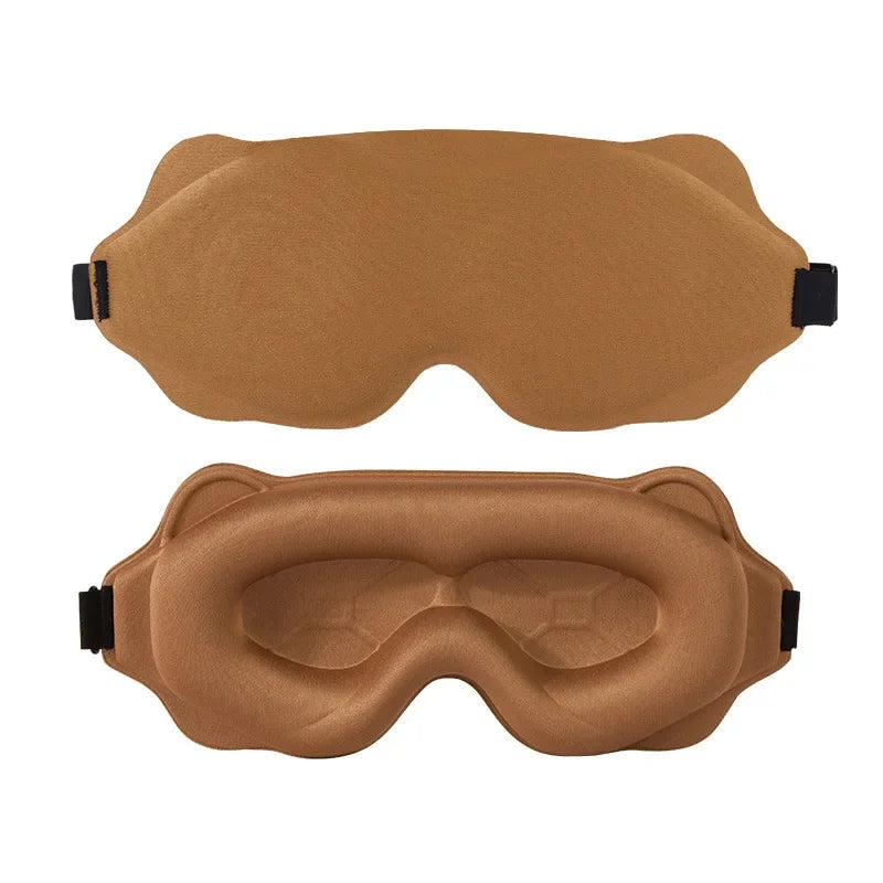 Weighted  Sleep Eye Mask - Pressure-Free Blackout Design for Ultimate Comfort